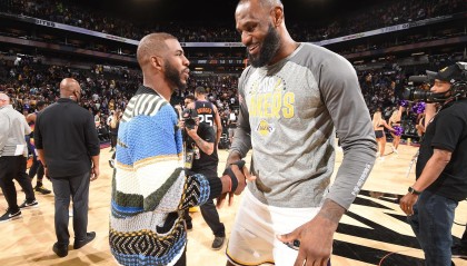 詹姆斯与NBA史上35.6%的球员同场竞技过 名列历史第一 保罗第二