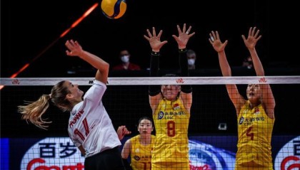 开云体育平台-拦网如虚设中国首败加拿大 串联糟糕暴露训练问题